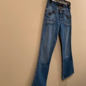LOW RISE AMERICAN EAGLE BOOTCUT JEANS